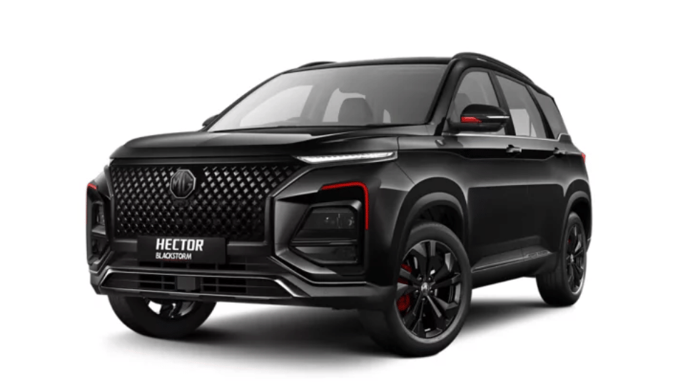 MG Hector Blackstorm Exterior